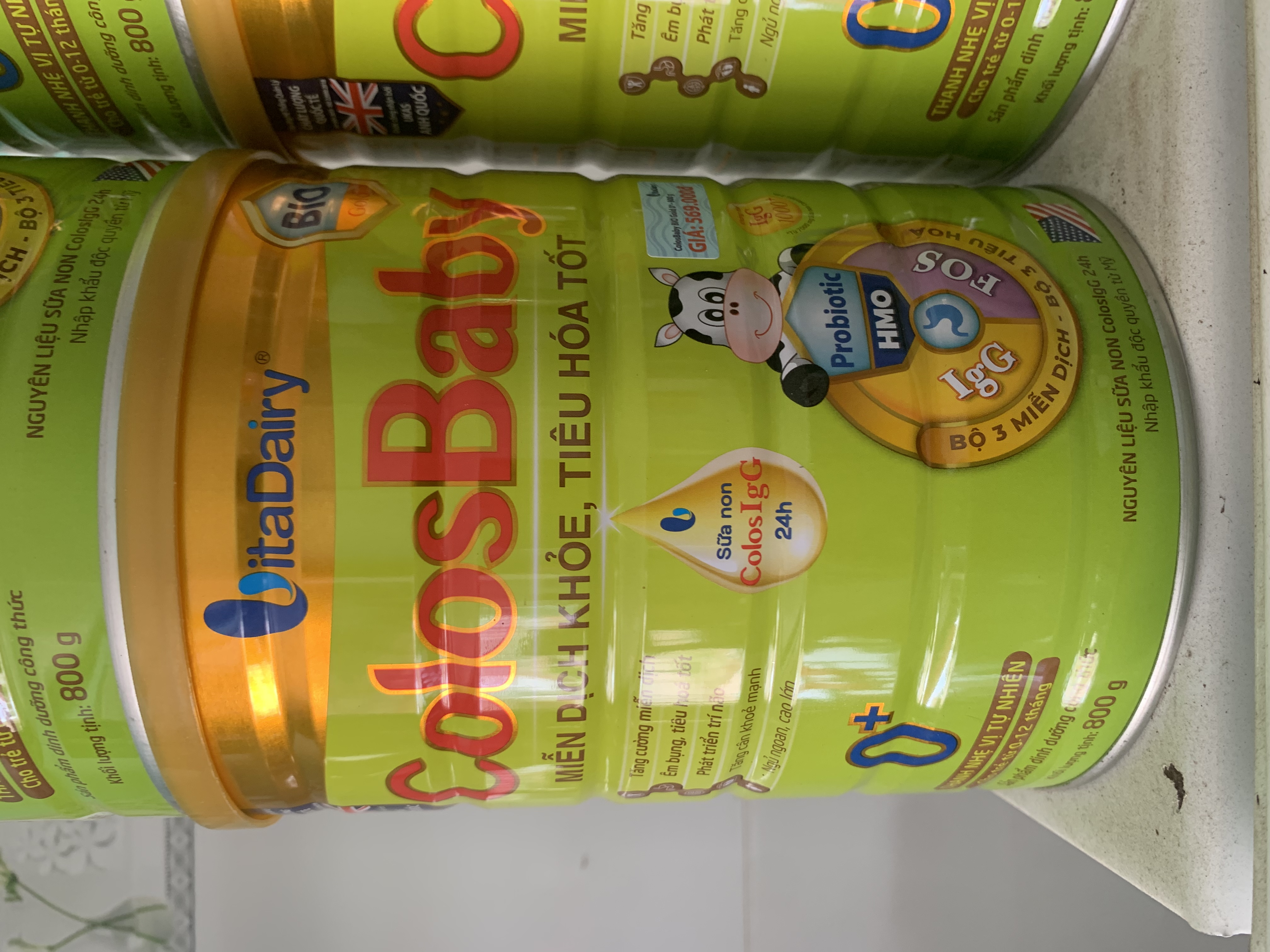 ColosBaby bio 0+ tặng 1 tô