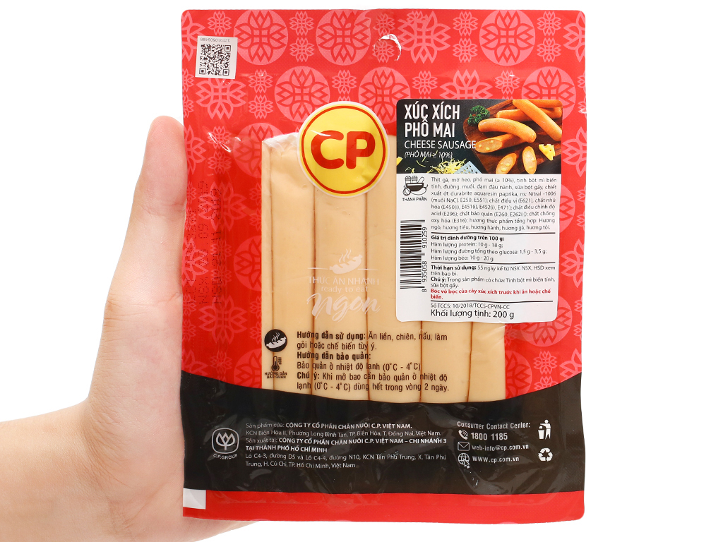 Xúc xích phomai CP