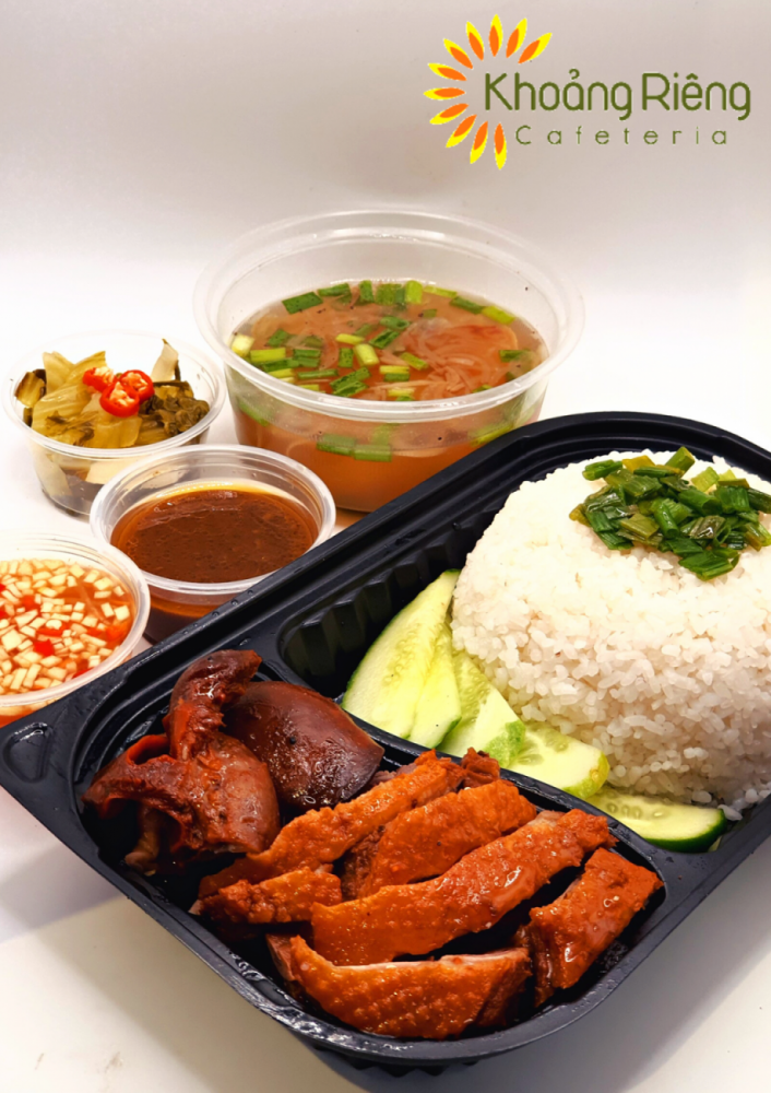 Cơm Ức Lòng Vịt Xá Xíu