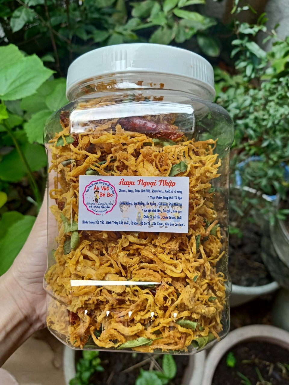 Khô gà lá chanh