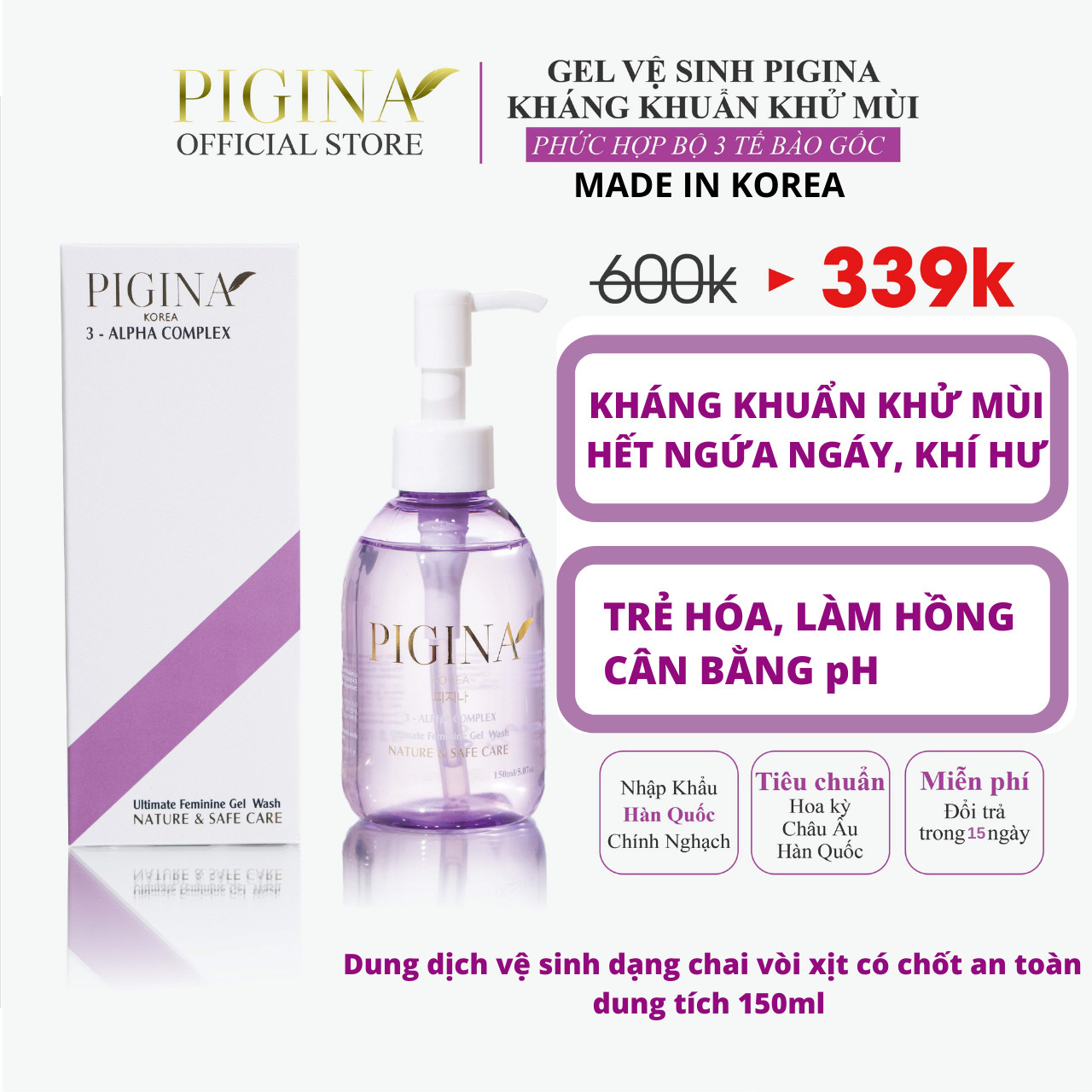 Link - Dung dịch vệ sinh phụ nữ Pigina 150ml (https://bcaliving.vn/dung-dich-ve-sinh-phu-nu-pigina-1/?utm_source=Minhngoc555)