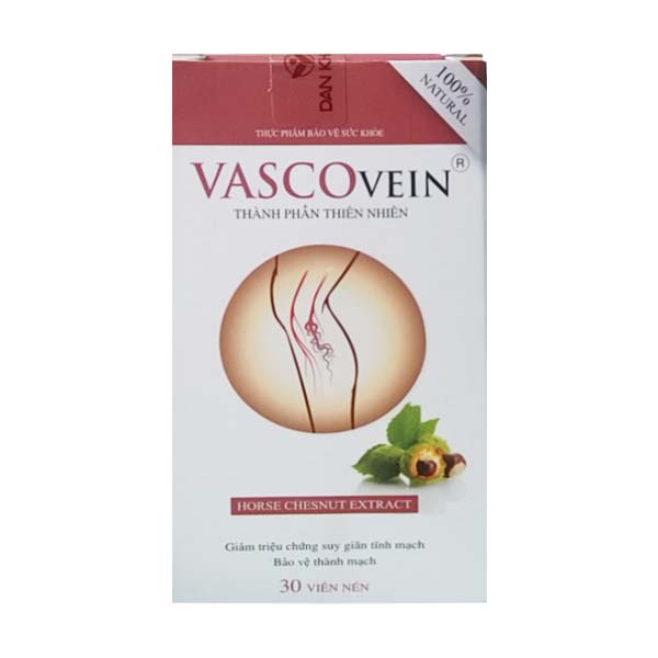 Viên uống chữa suy giãn tĩnh mạch Vascovein