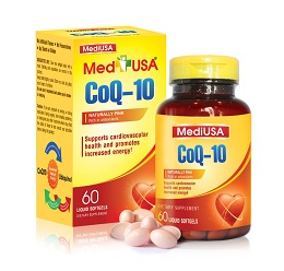 Viên uống bổ tim mạch MediUSA CoQ- 10