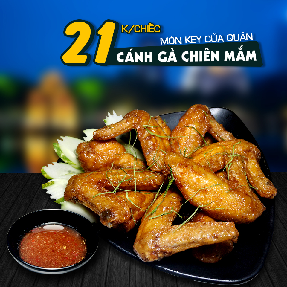 Cánh gà chiên mắm