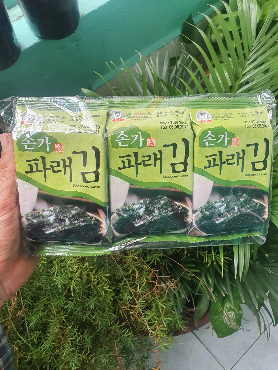 Snack rong biển hàn quốc sonka