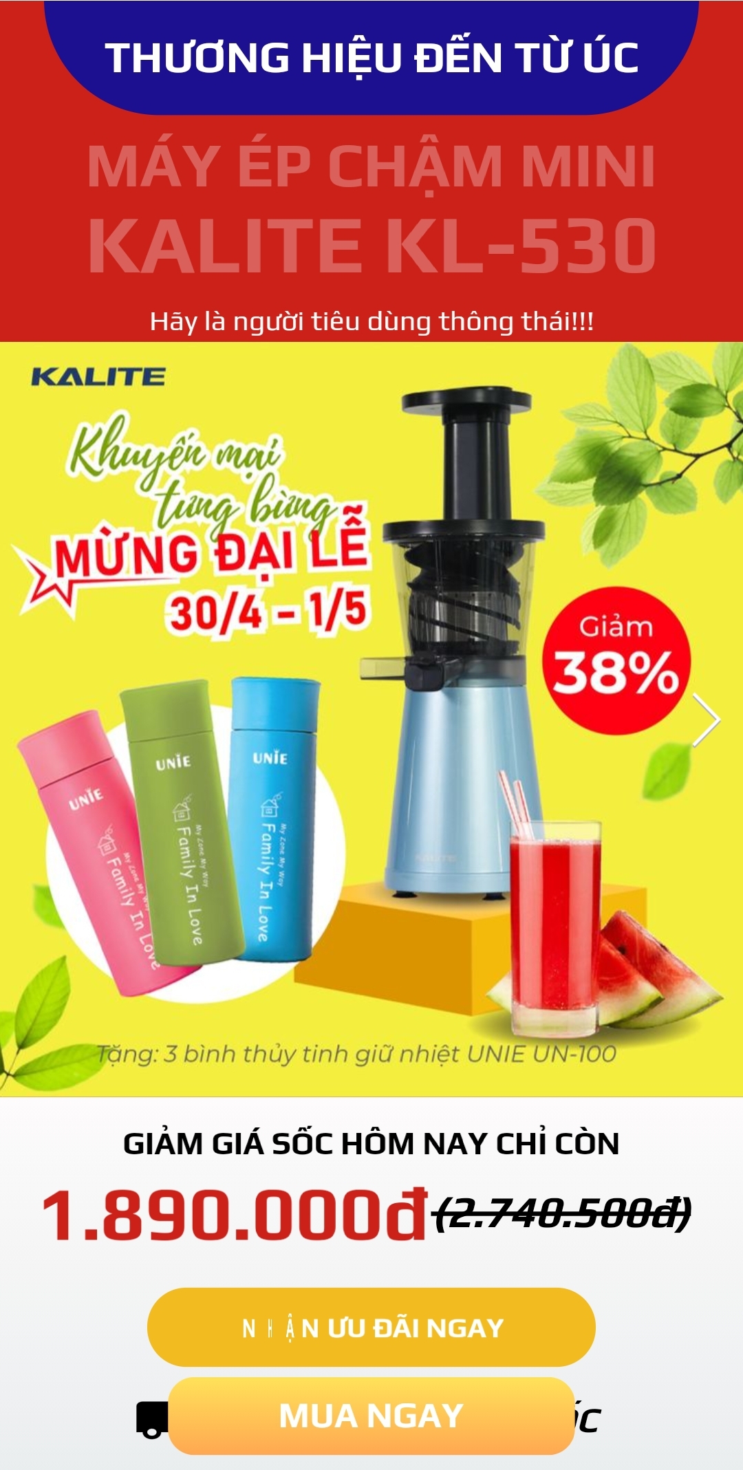 Link - Máy Ép Chậm Kalite (https://shorten.asia/aDjn8abM)