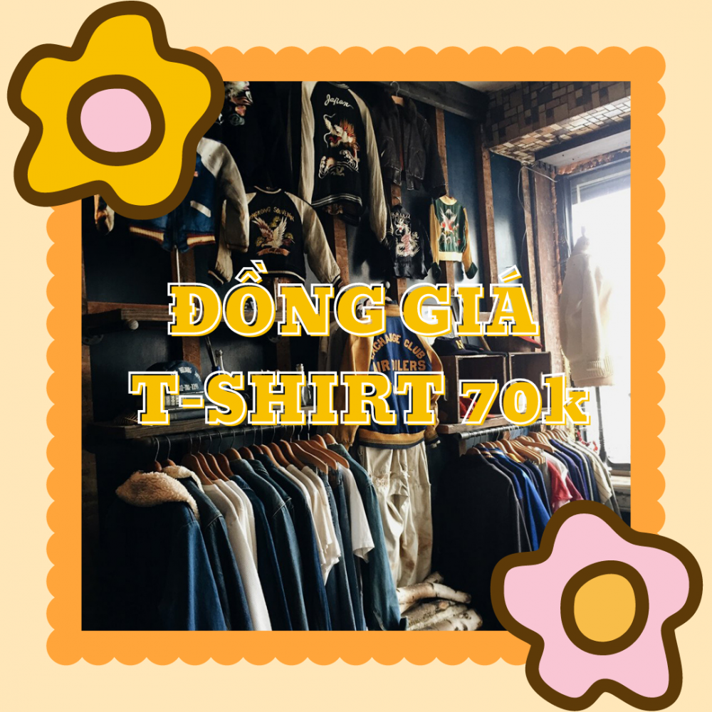 Link - Sale T-shirt đồng giá 70.000đ (https://www.facebook.com/usin.clothes/posts/233788058755444)