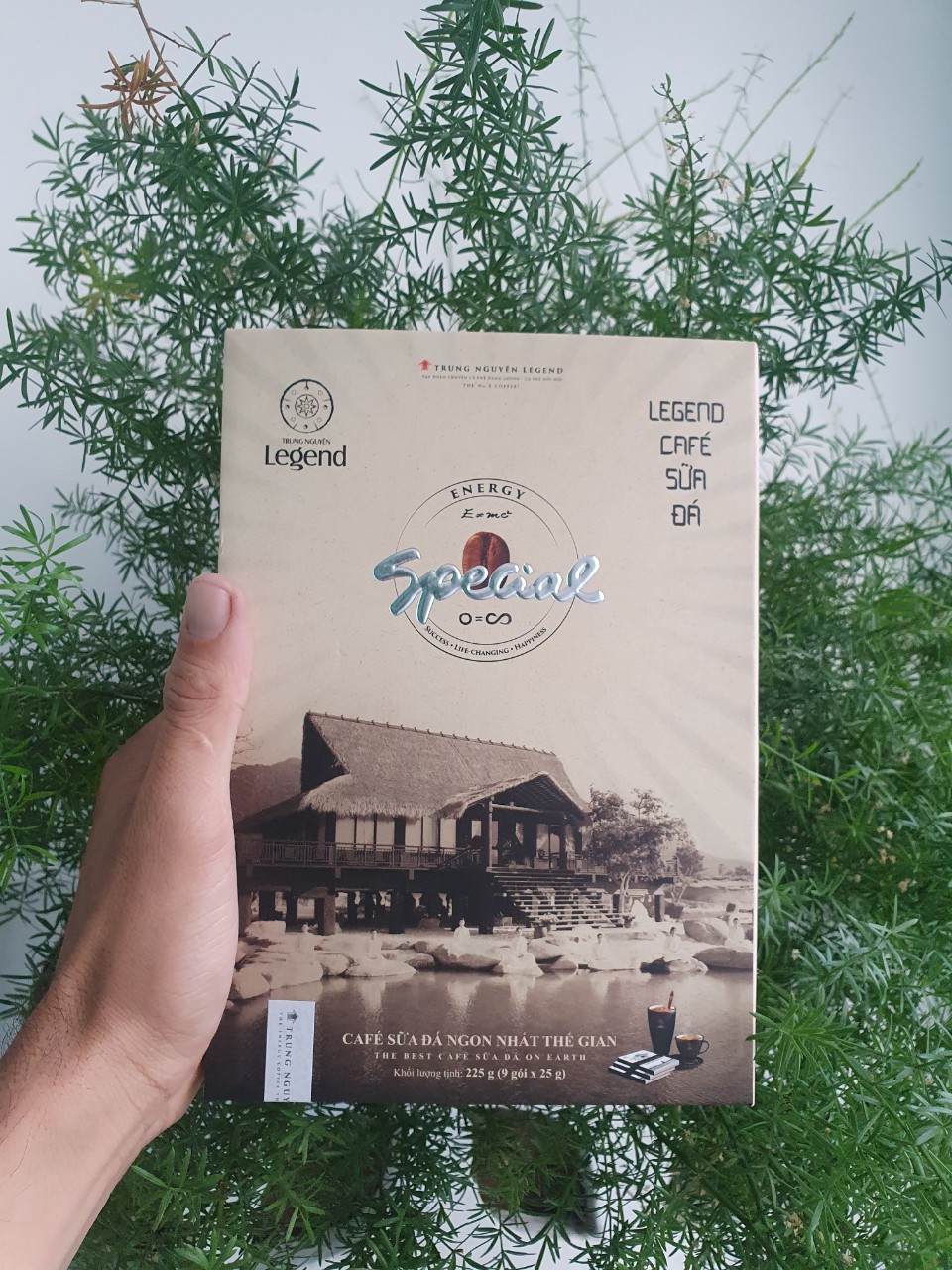 Cà phê legende hộp 9 Gói 225gr