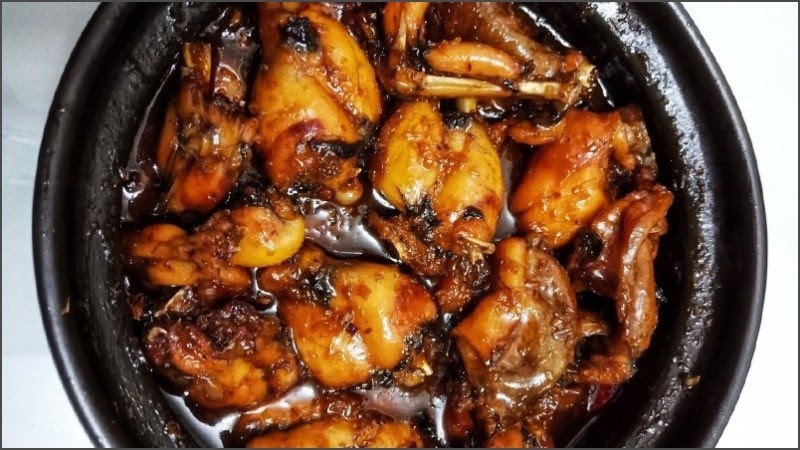 Ếch kho tiêu
