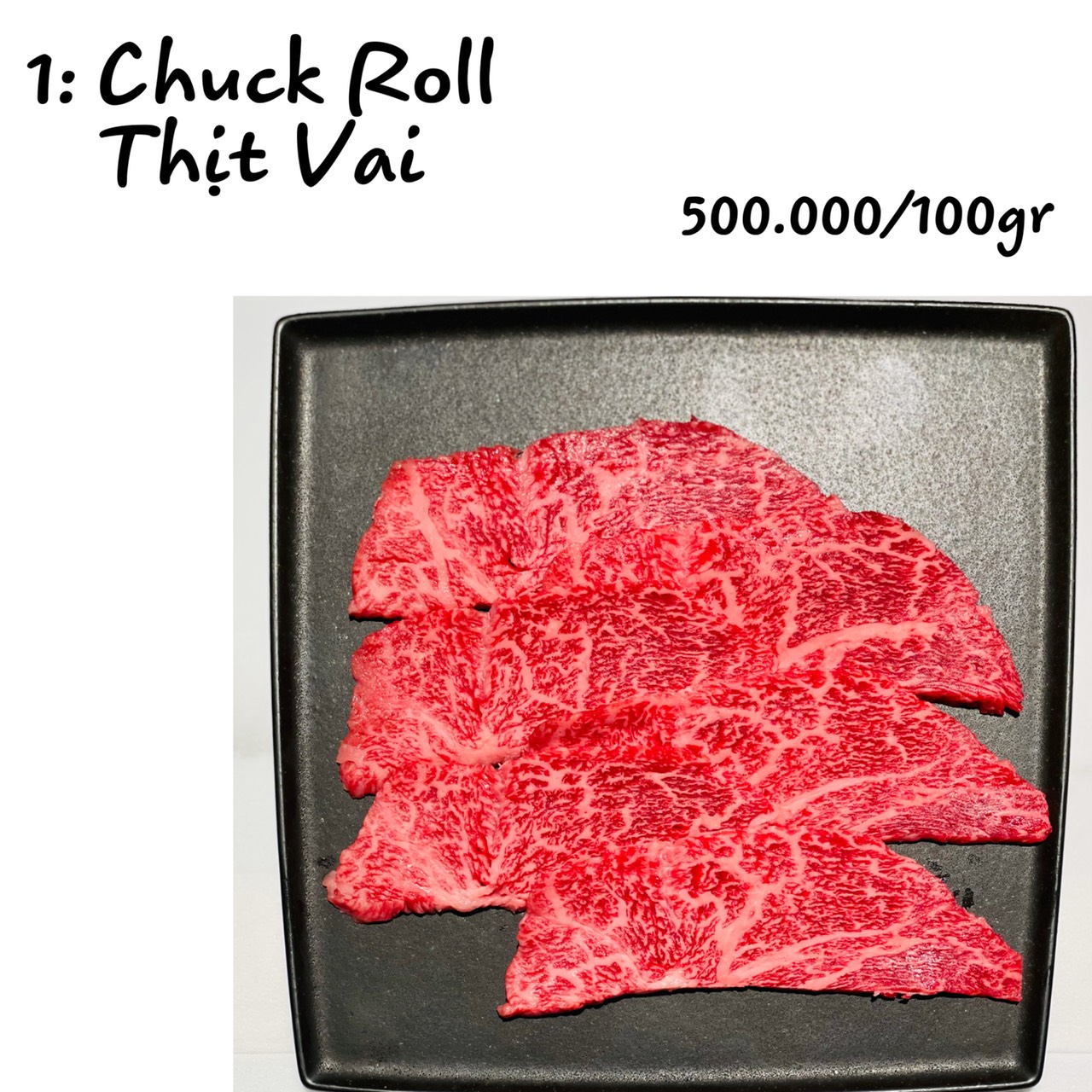 Chuck Roll-Thịt Vai