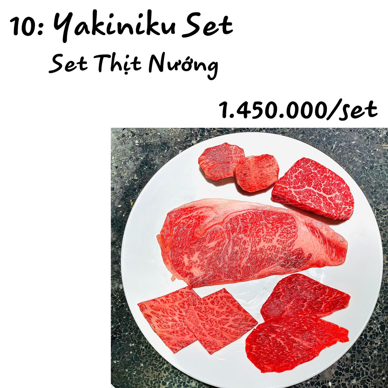 Yakiniku Set - Set Thịt Nướng