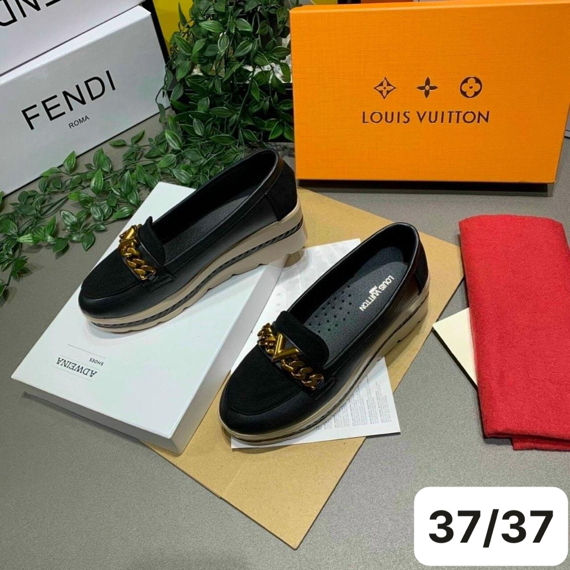 SIZE 37 - XUỒNG LV XÍCH V - DA LỘN