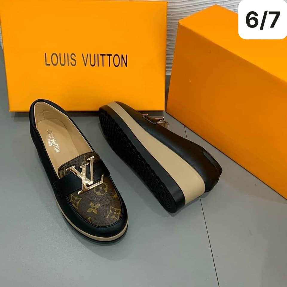 LẺ SIZE - XUỒNG LV HOA NÂU