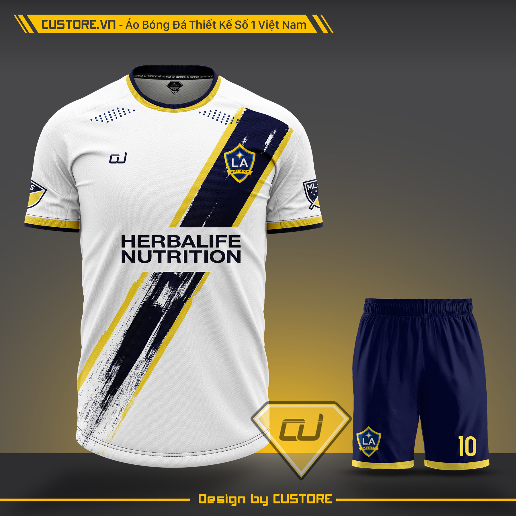 Link - Áo đá banh CLB LOS ANGELES GALAXY Trắng Navy Vàng Chất liệu thun mè nhật cao cấp, thấm hút mồ hôi, khô thoáng CUSTORE 5.0 (https://shopee.vn/%C3%81o-%C4%91%C3%A1-banh-CLB-LOS-ANGELES-GALAXY-Tr%E1%BA%AFng-Navy-V%C3%A0ng-Ch%E1%BA%A5t-li%E1%BB%87u-thun-m%C3%A8-nh%E1%BA%ADt-cao-c%E1%BA%A5p-th%E1%BA%A5m-h%C3%BAt-m%E1%BB%93-h%C3%B4i-kh%C3%B4-tho%C3%A1ng-CUSTORE-i.298219356.7673077383?position=5)