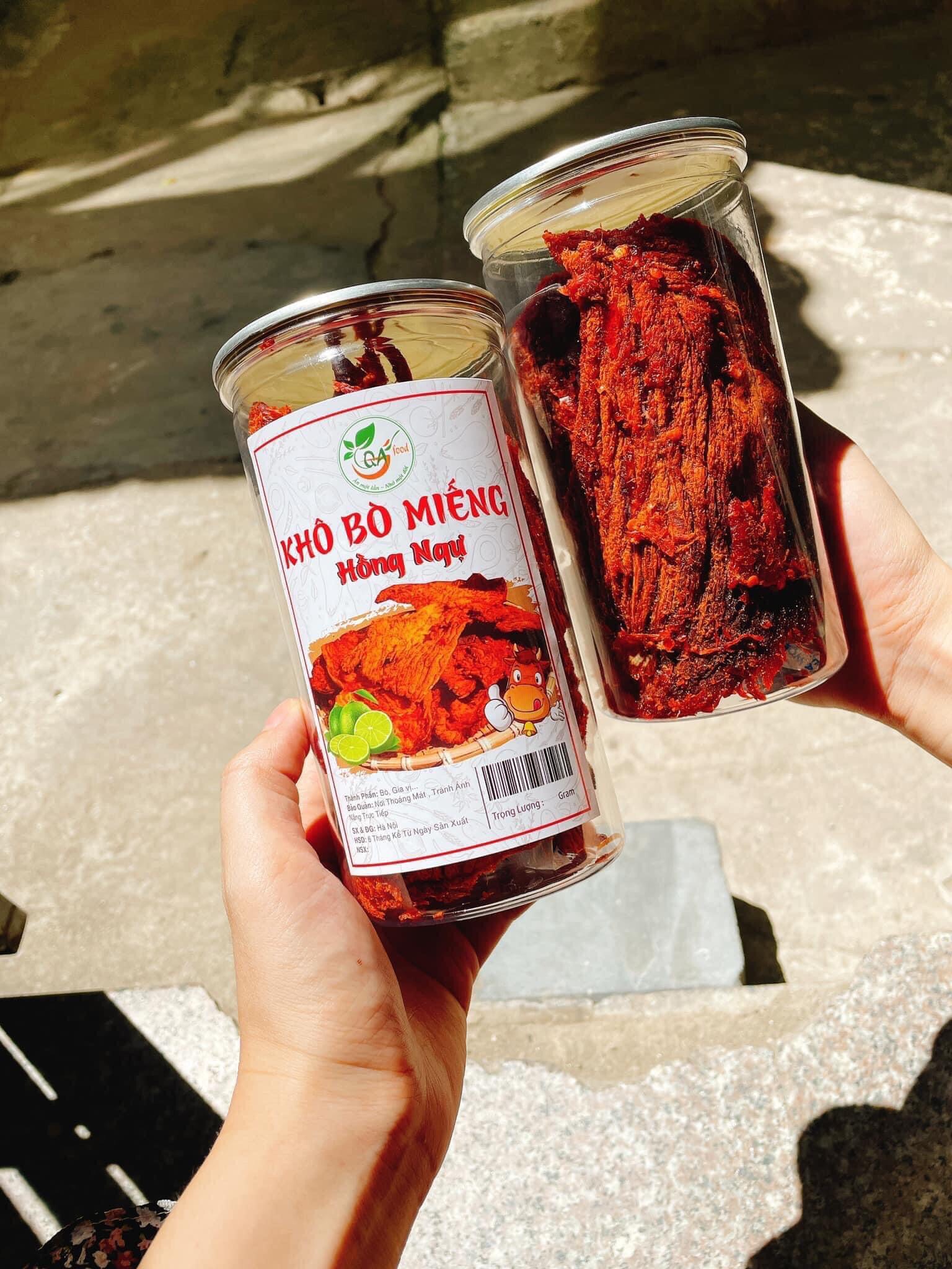 KHÔ BÒ MIẾNG - ĐÔ ĐÔ FOOD ( ĂN LÀ NGHIỀN )