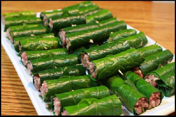 Ba Ba nướng lá lốt