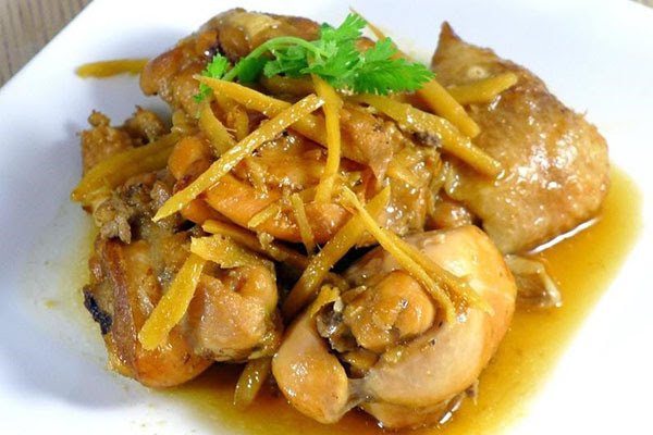 Vịt kho gừng