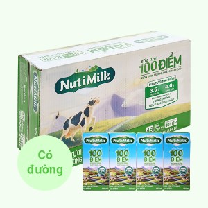 48 hộp sữa tươi Nutimilk 180ml
