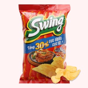 Khoai tây vị bít tết N.Y Swing 63g