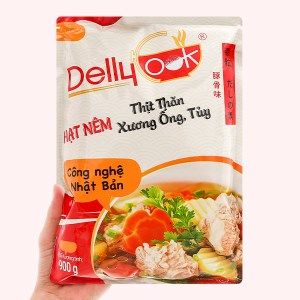 Hạt nêm thịt heo Delly Cook 900g