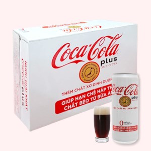 Thùng 24 lon Coca Cola Plus 320ml