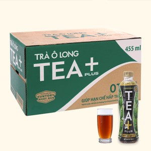 Thùng 24 chai trà TeaPlus 455ml