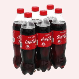 6 chai nước ngọt Coca Cola 600ml
