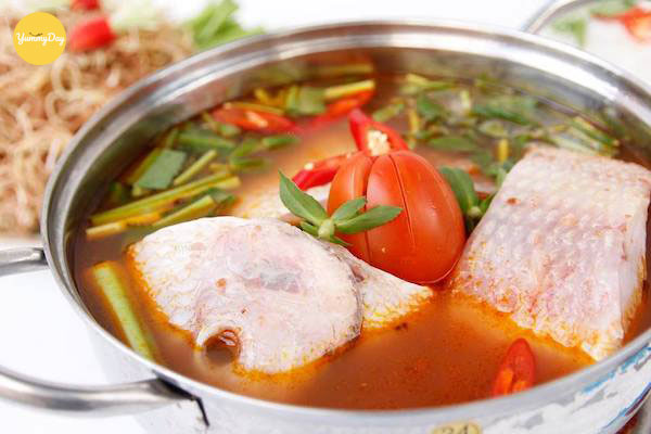 Lẩu cá diêu hồng
