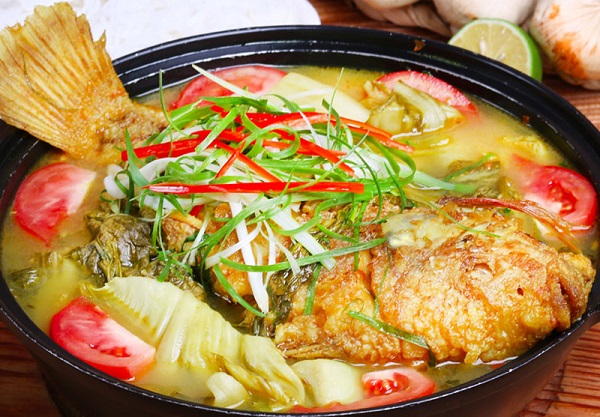 Cá diêu hồng om dưa