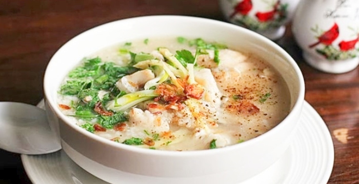 Cháo cá diêu hồng