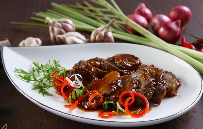 Thịt bò xào sa tế