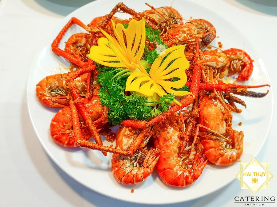 Tôm càng cháy tỏi 