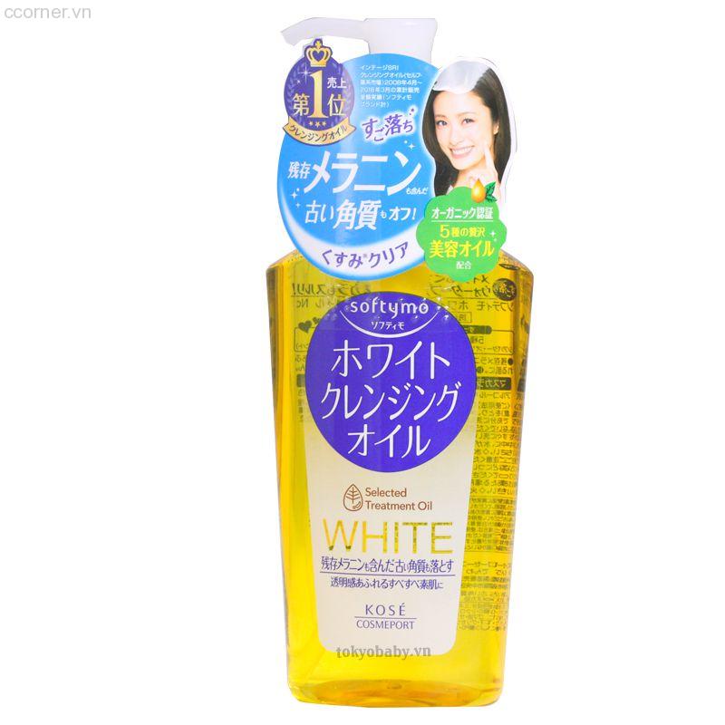 KOSE - Dầu tẩy trang làm sạch sâu Softymo Deep Cleansing Oil 230ml _ màu vàng