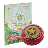 Cao xoa Sao Vàng OPC chai 4g trị cảm cúm, nhức...
