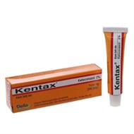 Kentax 2% tuýp 5g trị lác, lang ben, lác biếng,...