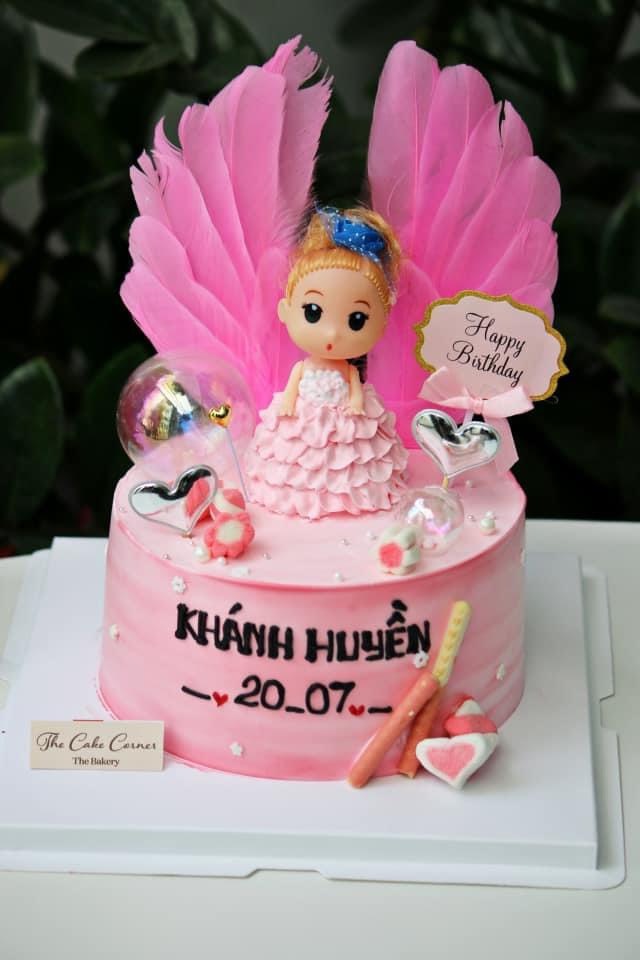 Bánh kem sữa tươi trang trí theo mẫu - BC018