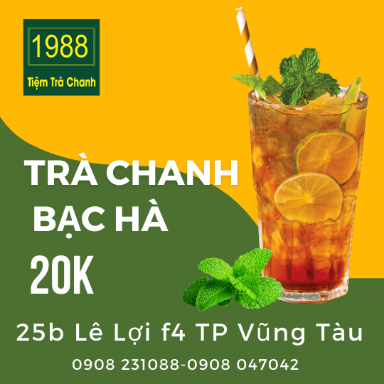 Trà Chanh Bạc Hà --- 0 --222222