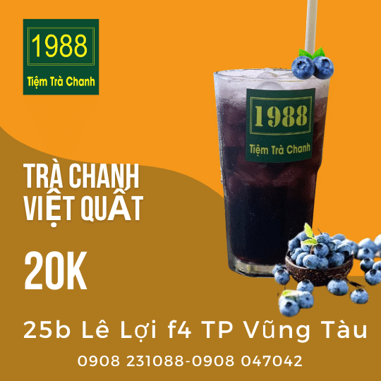 Trà Chanh Việt Quất --- 0 --222222