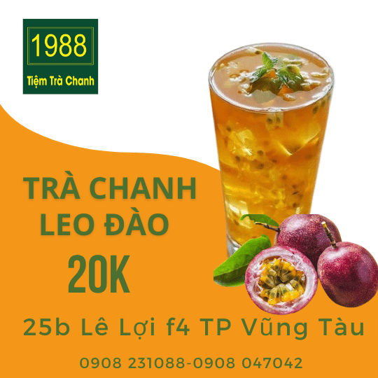 Trà Chanh Leo Đào --- 0 --222222