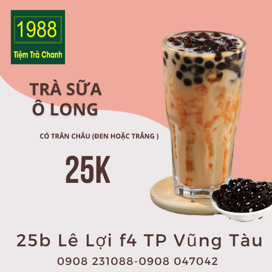 TRÀ SỮA Ô LONG --- 0 --222222