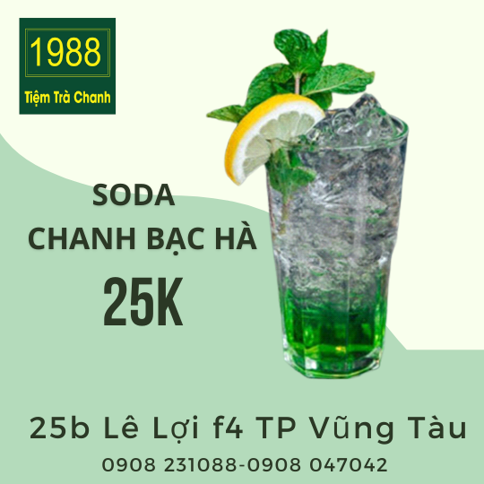 SODA CHANH BẠC HÀ --- 0 --222222