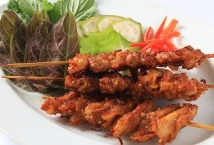 Ba ba nướng mẻ