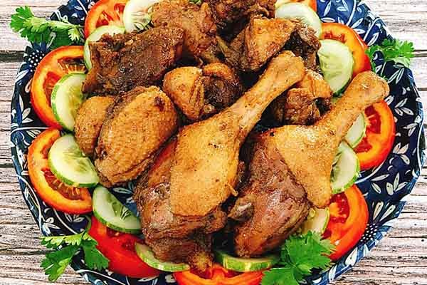 Vịt rô ti nước dừa