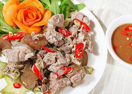 Dê xào sả ớt