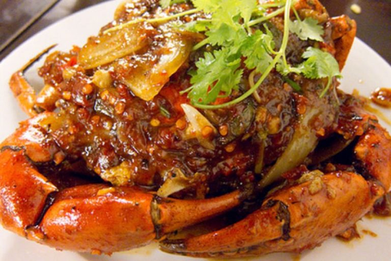 Cua sốt ớt kiểu Hàn