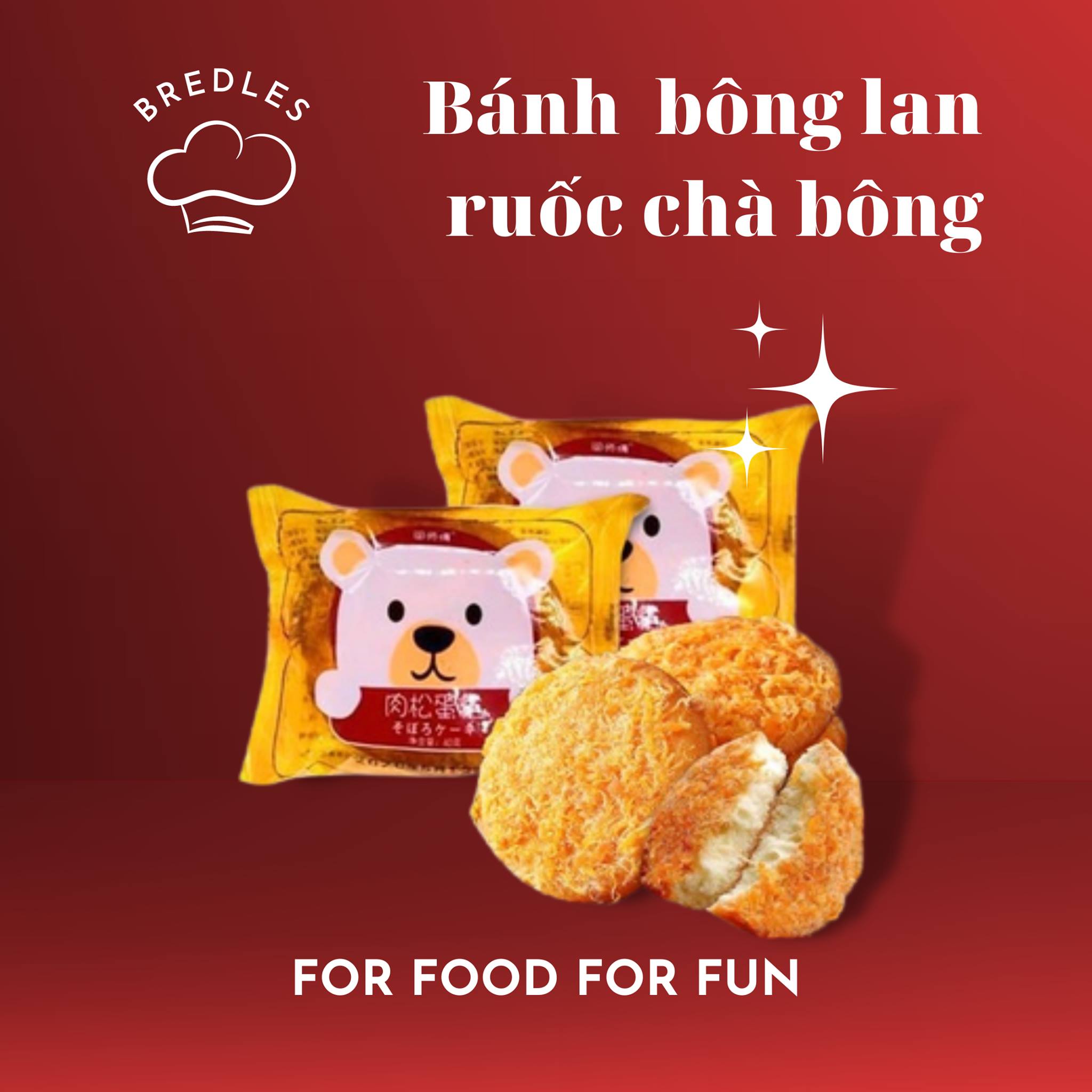 BÁNH RUỐC GẤU CHÀ BÔNG