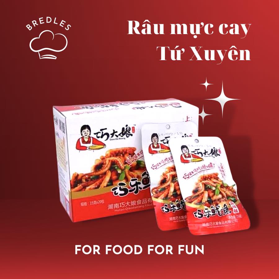 RÂU MỰC CAY TỨ XUYÊN
