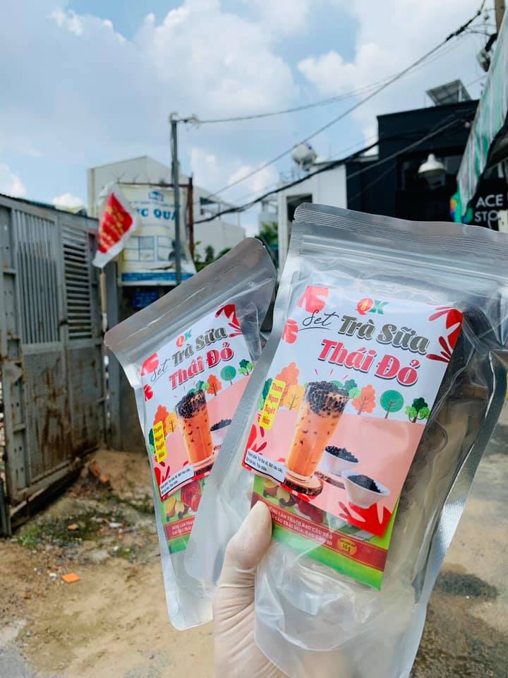 Sét trà sữa Thái - Đỏ