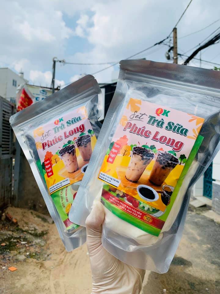 Set trà sữa Phuc Long