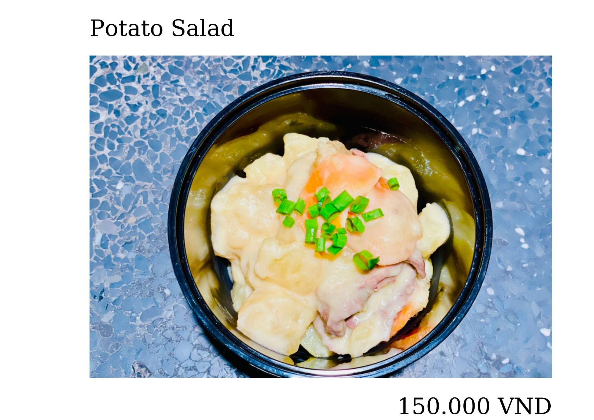 Wagyu Potato Salad - Salad Khoai Tây Wagyu